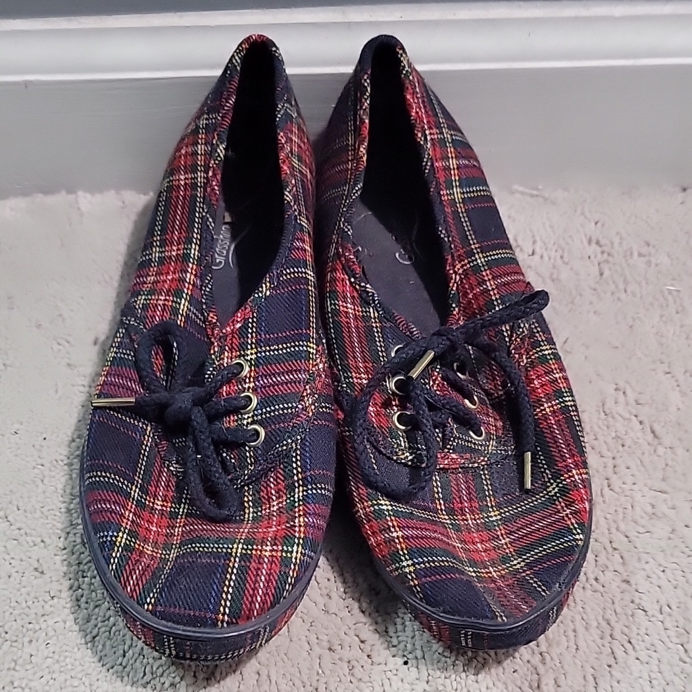 Plaid Women's Shoes
